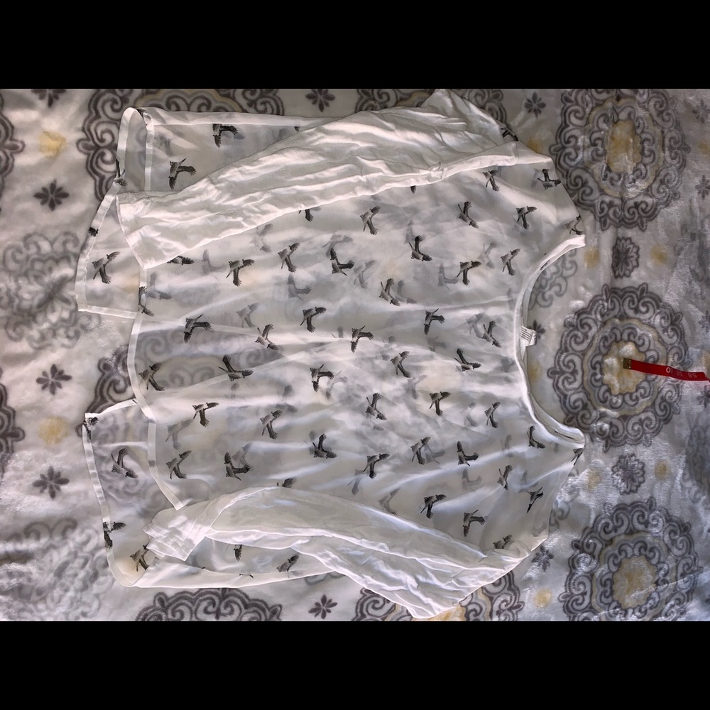 Sheer open Aeropostale shirt